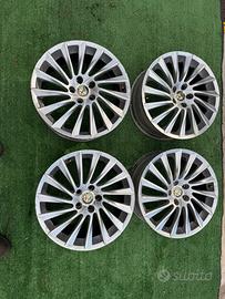 cerchi 18 originali turbina alfa romeo giulietta