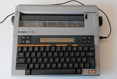 Macchina da scrivere elettronica Canon S60 vintage