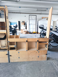 Scaffalature per furgone