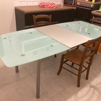 Tavolo Ciacci in Vetro allungabile