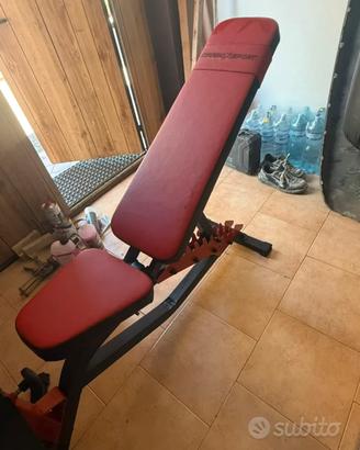 Panca marbo sport com leg curl extension