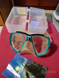 2 Maschere Cressi big eyes e boccagli 