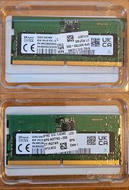 DDR5 8GB x 2 (16GB) 5600 SO-DIMM SK hynix