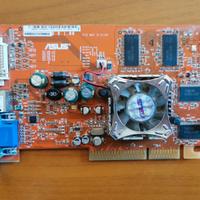 AGP ATI Radeon ASUS A9550 GE/TD/256 M/A