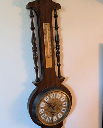 Orologio parete vintage - Stazione metereologica