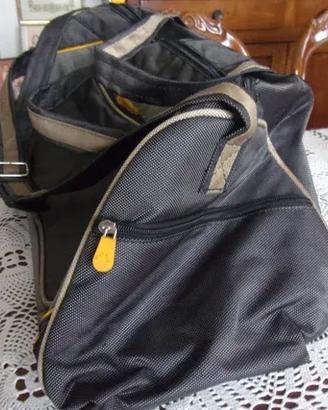 2 Borsoni viaggio/palestra capiente maniglie tela