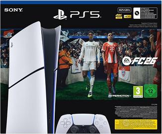 PS5  825GB Digital Edition E Chassis White+FC26ITA