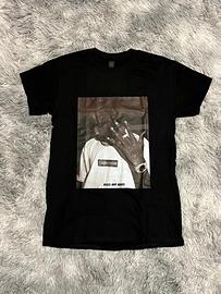 T-shirt nera con stampa Travis Scott, taglia M