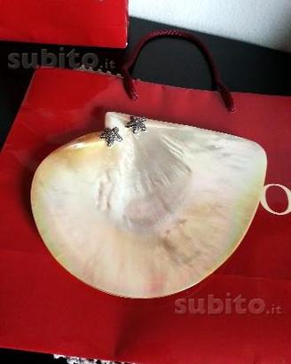 Posacenere Madreperla e Argento