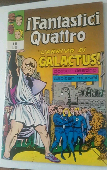 FANTASTICI QUATTRO N.44 corno L'ARRIVO DI GALACTUS
