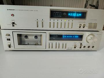 coppia Hi-fi Pioneer Blue line anni 80