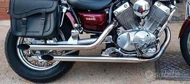 marmitta scarico marving drag pipe virago 535 