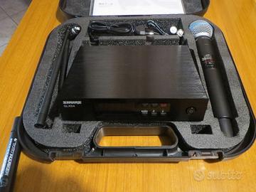 radiomicrofono shure qlxd beta 58a