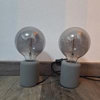  coppia di lampade ikea da comodino