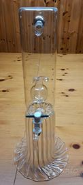 dispenser con rubinetto per liquori in vetro