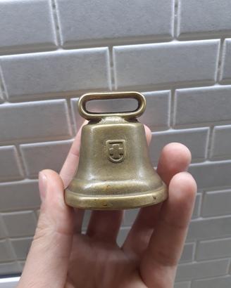 campanella vintage in ottone