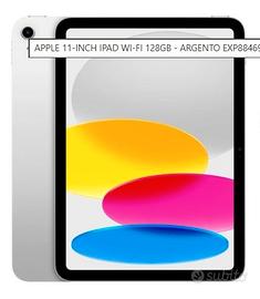 APPLE 11-inch ipad wi-fi 128gb - argento