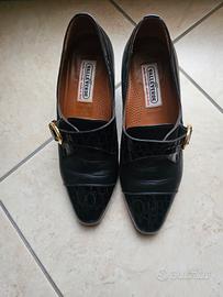 Scarpe donna in pelle nera n 38 Valleverde 