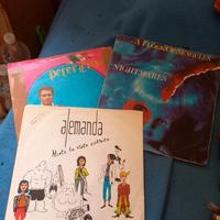Tre vinili 45 giri anni 80
