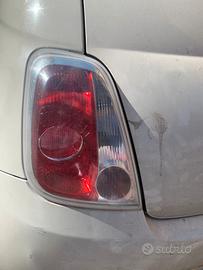 Coppia fari posteriori fiat 500 lounge