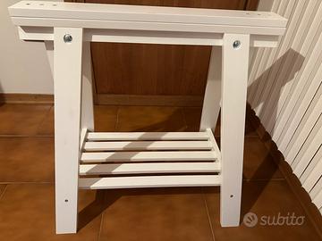 2 Cavalletti IKEA Scrivania Bianco