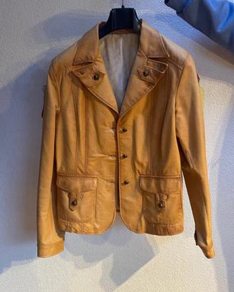 Giacca donna in vera pelle