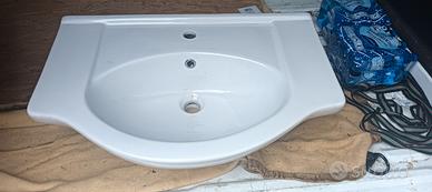 lavandino ceramica bagno ad incasso bianco 