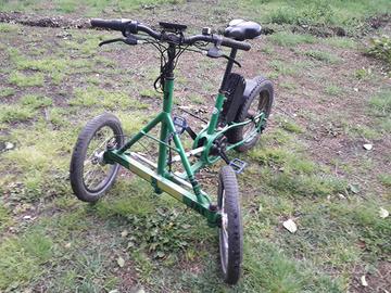 triciclo elettrico fat trike etnnic