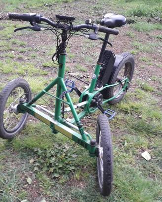 triciclo elettrico fat trike etnnic