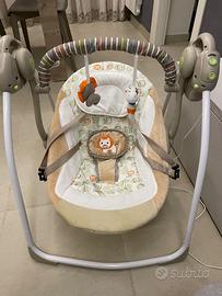 Sdraietta giostrina neonato con melodie dondolo