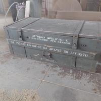 CASSA IN LEGNO MILITARE