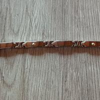 bracciale Uomo Acciaioinossidabile con Accenti oro