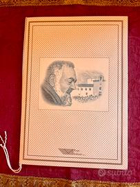 Folder filatelico Padre Pio  anno 1999