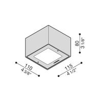 Coppia di faretti Lombardo TrendTop 110