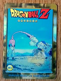 CARD OLOGRAFICA DRAGONBALL Z SERIE GOLD N. 51