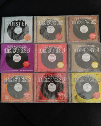 9 CD - The Original Masters Disco volumi 1-2-3-4-6