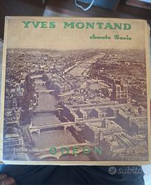 Raro vinile 10 pollici "Yves Montand chante Paris"