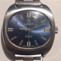 Orologio Lanco a televisore vintage space age