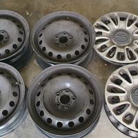  Cerchi in acciaio del 16 per Fiat 500L con