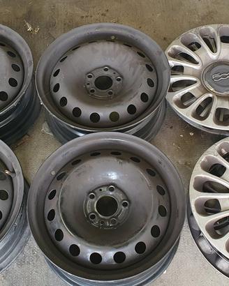  Cerchi in acciaio del 16 per Fiat 500L con