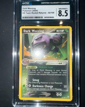 Dark Weezing CGC 8,5