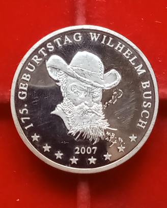 Germania medaglia commemorativa 2007 placcata  Arg