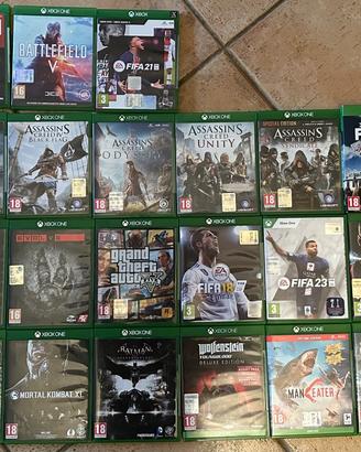 Lotto 35 giochi Xbox one