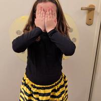 Vestito Carnevale Ape 6-8 anni