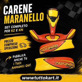 set carene go kart maranello 