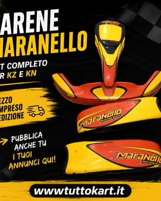 set carene go kart maranello 