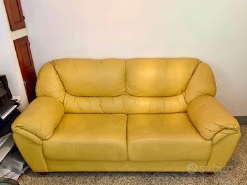 🛋️ Divano 2 posti in vera pelle