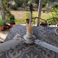Ventilatore da soffitto in metallo 