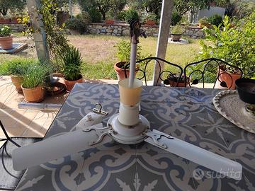 Ventilatore da soffitto in metallo 