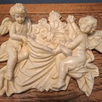 Coppia di Acquasantiere da parete